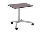 Chariot de bureau mobile assis-debout pneumatique