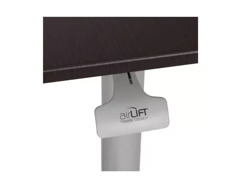 Chariot de bureau mobile assis-debout pneumatique