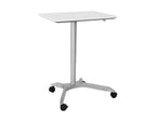Chariot de bureau mobile assis-debout pneumatique