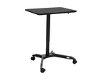 Chariot de bureau mobile assis-debout pneumatique