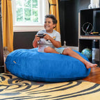 Pouf géant 4 pieds et matelas de sol