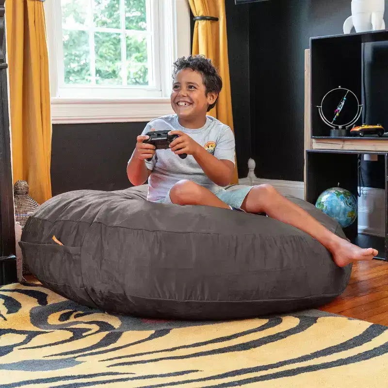 Pouf géant 4 pieds et matelas de sol