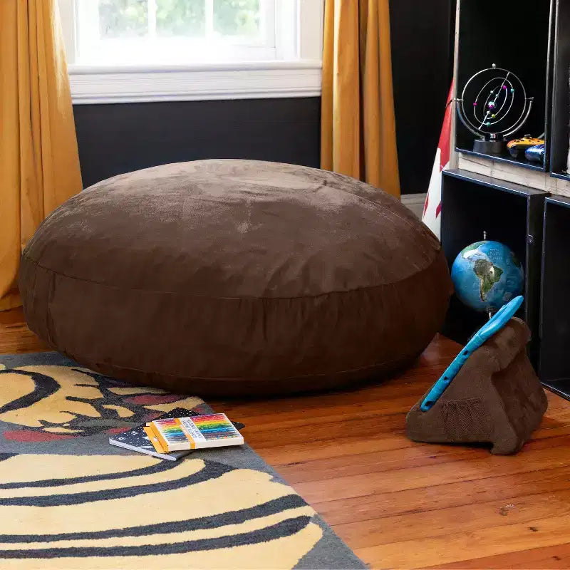 Pouf géant 4 pieds et matelas de sol