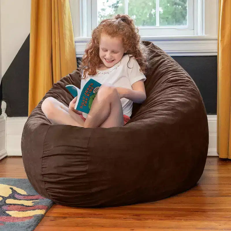 Pouf géant 4 pieds et matelas de sol