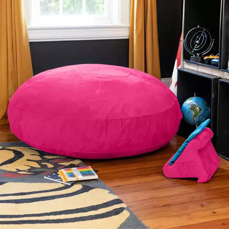 Pouf géant 4 pieds et matelas de sol