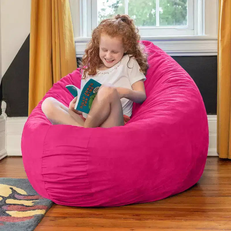 Pouf géant 4 pieds et matelas de sol