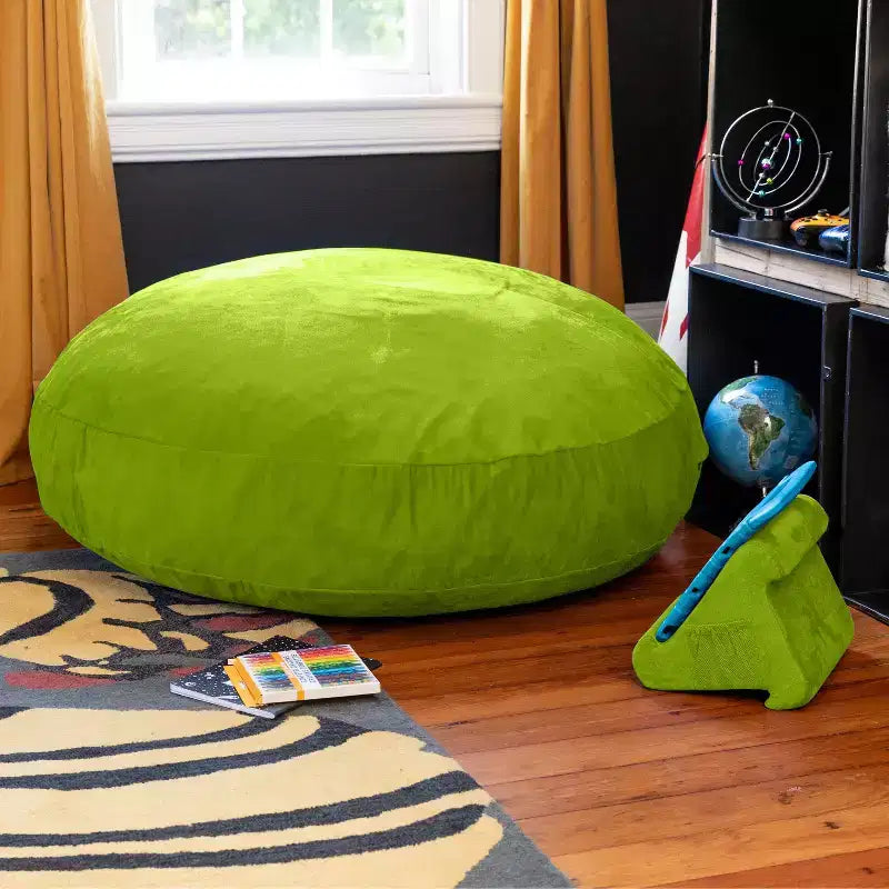 Pouf géant 4 pieds et matelas de sol