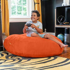 Pouf géant 4 pieds et matelas de sol