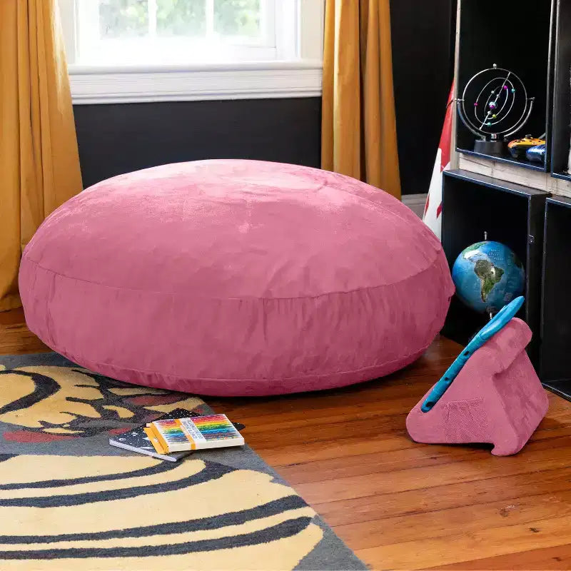 Pouf géant 4 pieds et matelas de sol