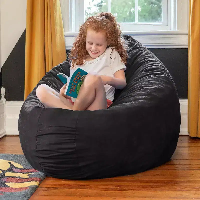 Pouf géant 4 pieds et matelas de sol