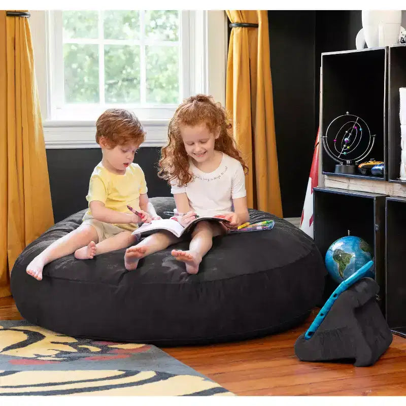 Pouf géant 4 pieds et matelas de sol