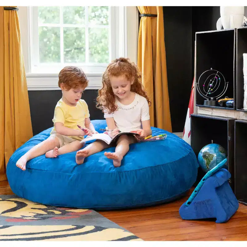 Pouf géant 4 pieds et matelas de sol