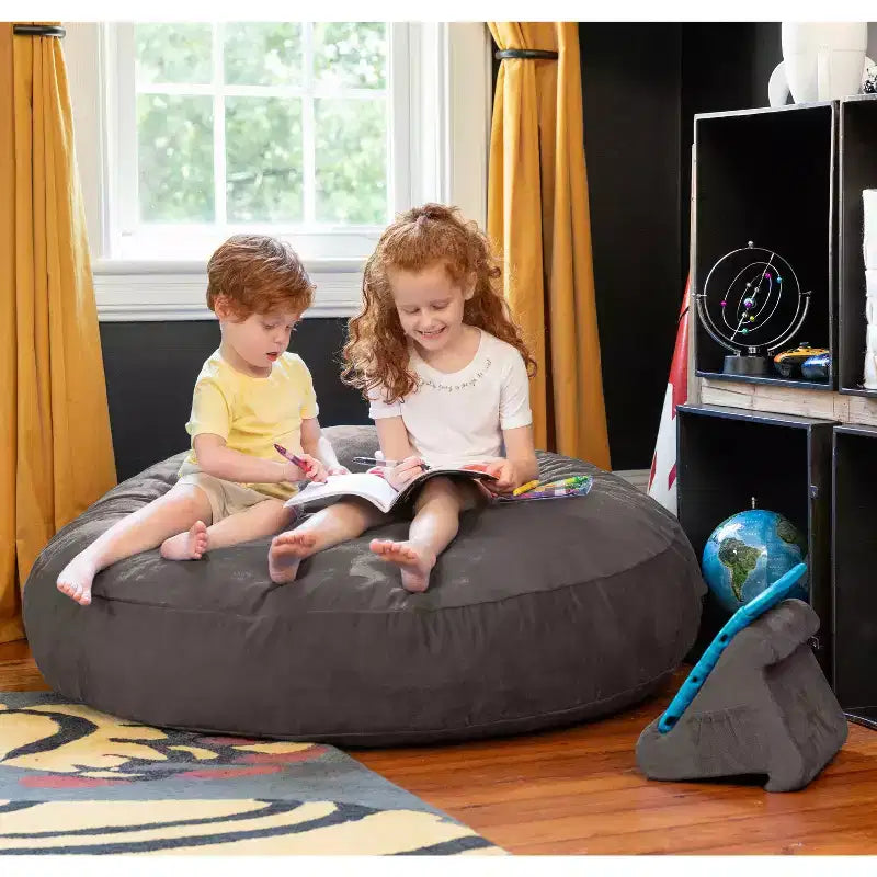 Pouf géant 4 pieds et matelas de sol