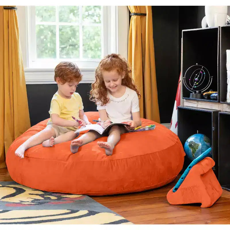 Pouf géant 4 pieds et matelas de sol