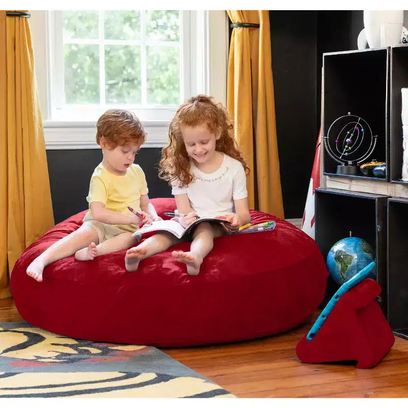 Pouf géant 4 pieds et matelas de sol