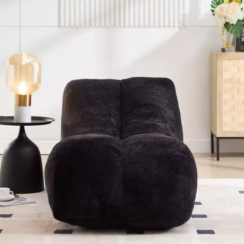 Pouf Poire de 150 cm, Fauteuil Lounger Ergonomique avec Éponge Haute Élasticité, Canapé de Sol Léger pour Salon, Chambre