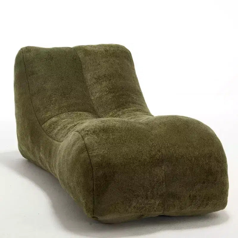 Pouf Poire de 150 cm, Fauteuil Lounger Ergonomique avec Éponge Haute Élasticité, Canapé de Sol Léger pour Salon, Chambre