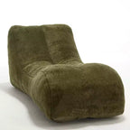 Pouf Poire de 150 cm, Fauteuil Lounger Ergonomique avec Éponge Haute Élasticité, Canapé de Sol Léger pour Salon, Chambre