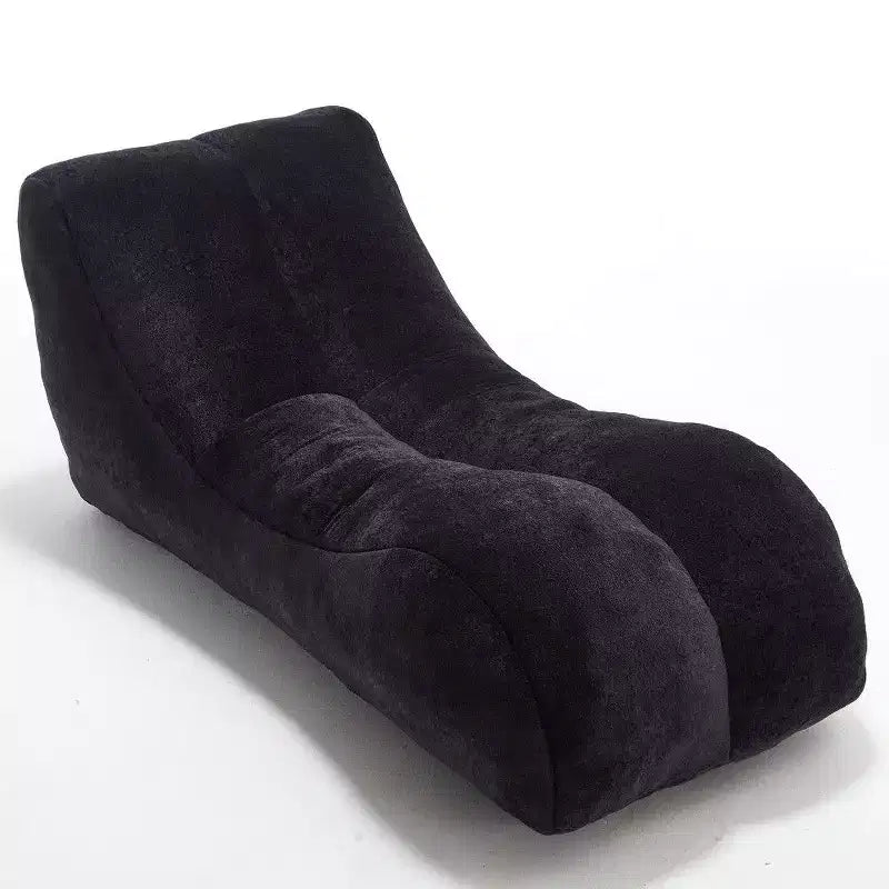 Pouf Poire de 150 cm, Fauteuil Lounger Ergonomique avec Éponge Haute Élasticité, Canapé de Sol Léger pour Salon, Chambre