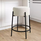 Tabouret de bar sans dossier rembourré de 24 po