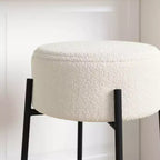 Tabouret de bar sans dossier rembourré de 24 po