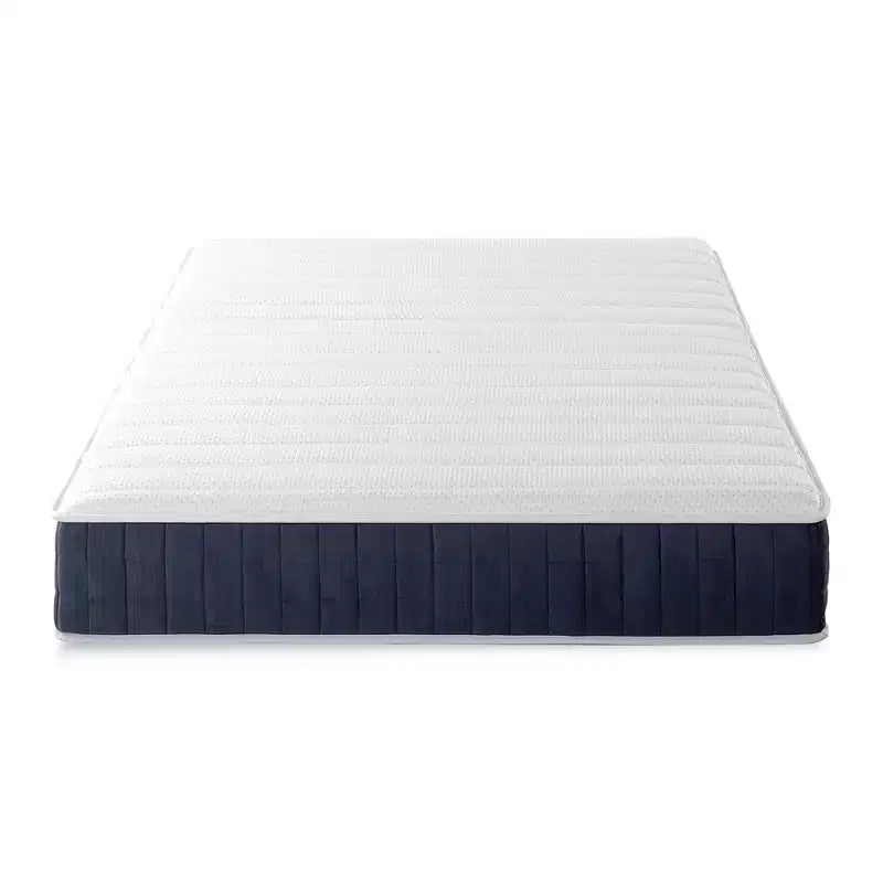 Matelas hybride à ressorts ensachés et mousse à mémoire de forme, 25 cm, avec infusion de thé vert