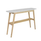 Console en marbre blanc de Carrare italien rectangulaire 43