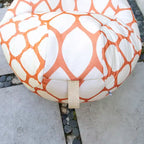 Pouf d'extérieur imperméable en forme de goutte, tissu résistant aux intempéries et durable, pour tous les âges