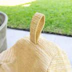 Pouf d'extérieur imperméable en forme de goutte, tissu résistant aux intempéries et durable, pour tous les âges