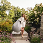 Pouf d'extérieur imperméable en forme de goutte, tissu résistant aux intempéries et durable, pour tous les âges